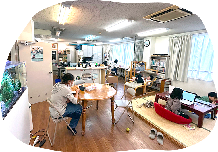フリースクールりんごの木の様子